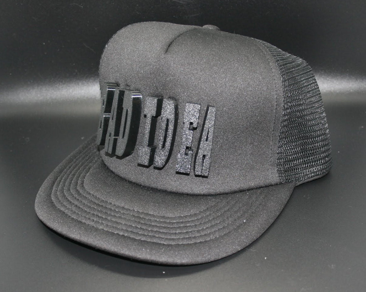 Hat BAD IDEA Black on Black