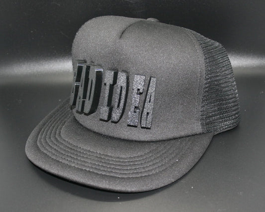 Hat BAD IDEA Black on Black